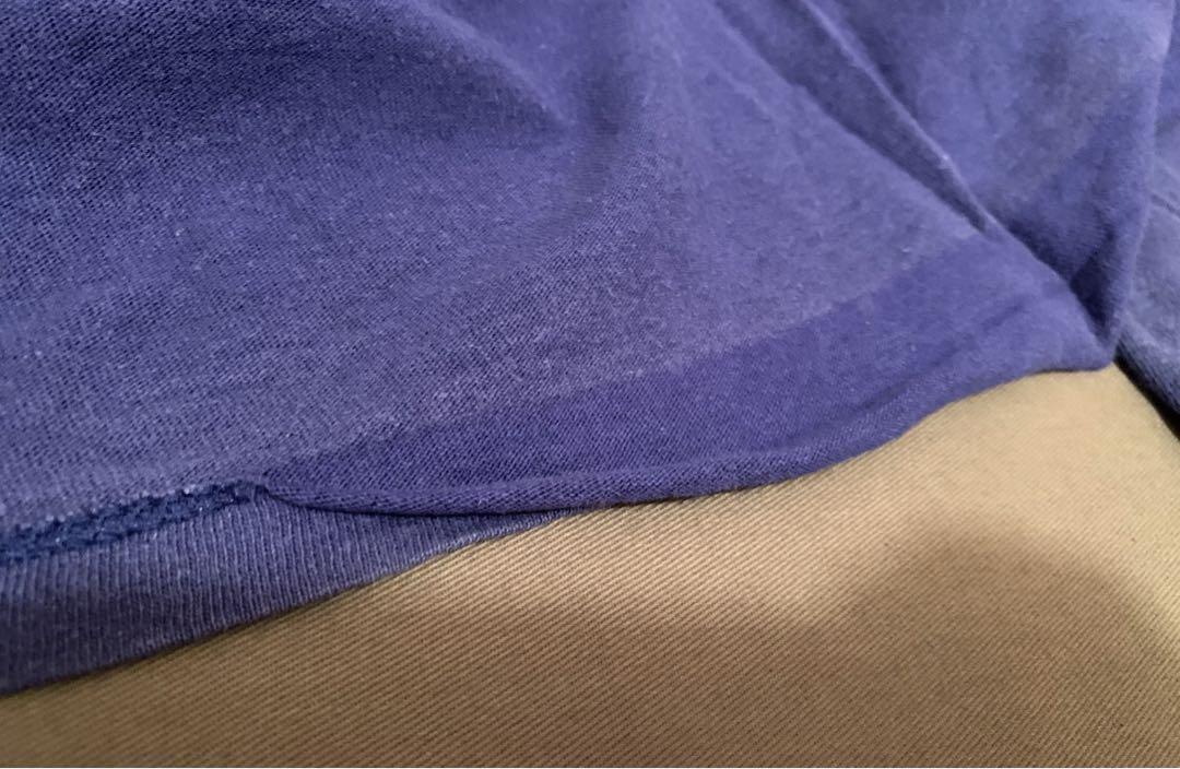 90s USA製 ADIDAS アディダス ロゴプリントロンT 国旗タグ