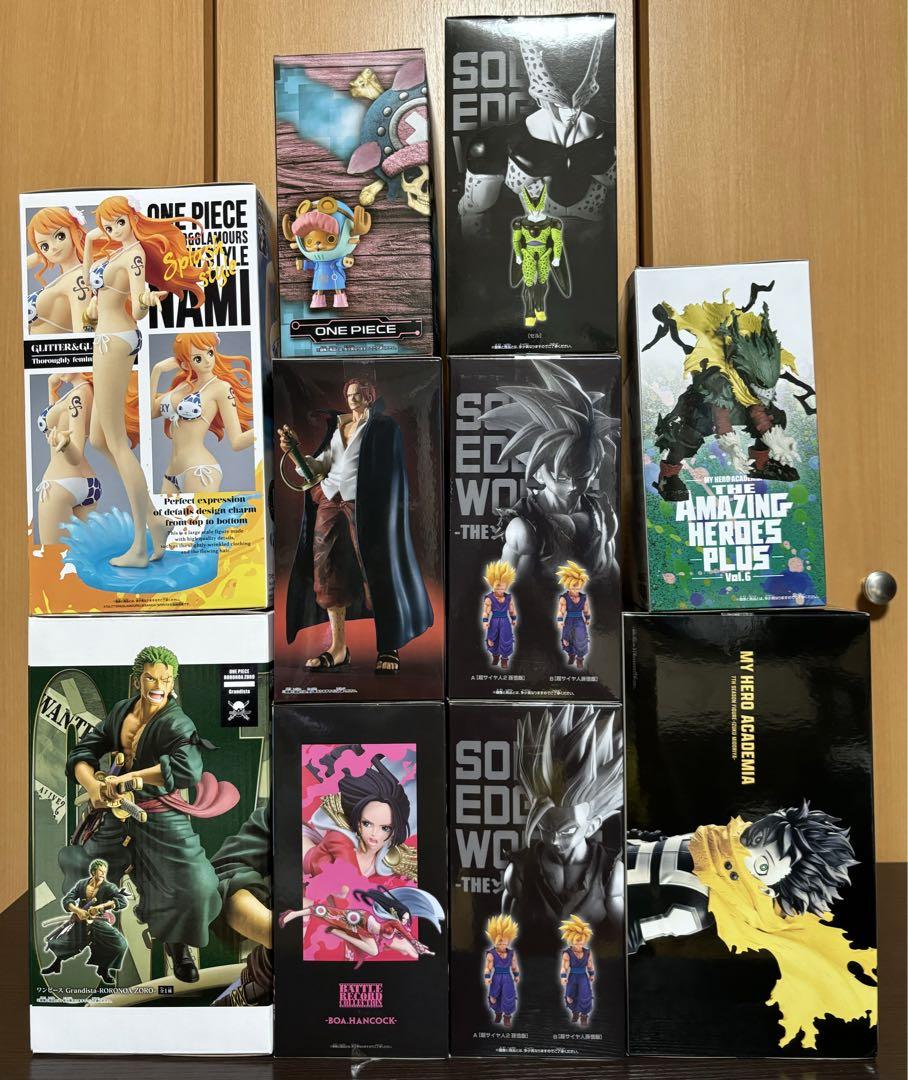フィギュアセット まとめ売り10点 ジャンプ系 少年ジャンプ系フィギュア 10点セット