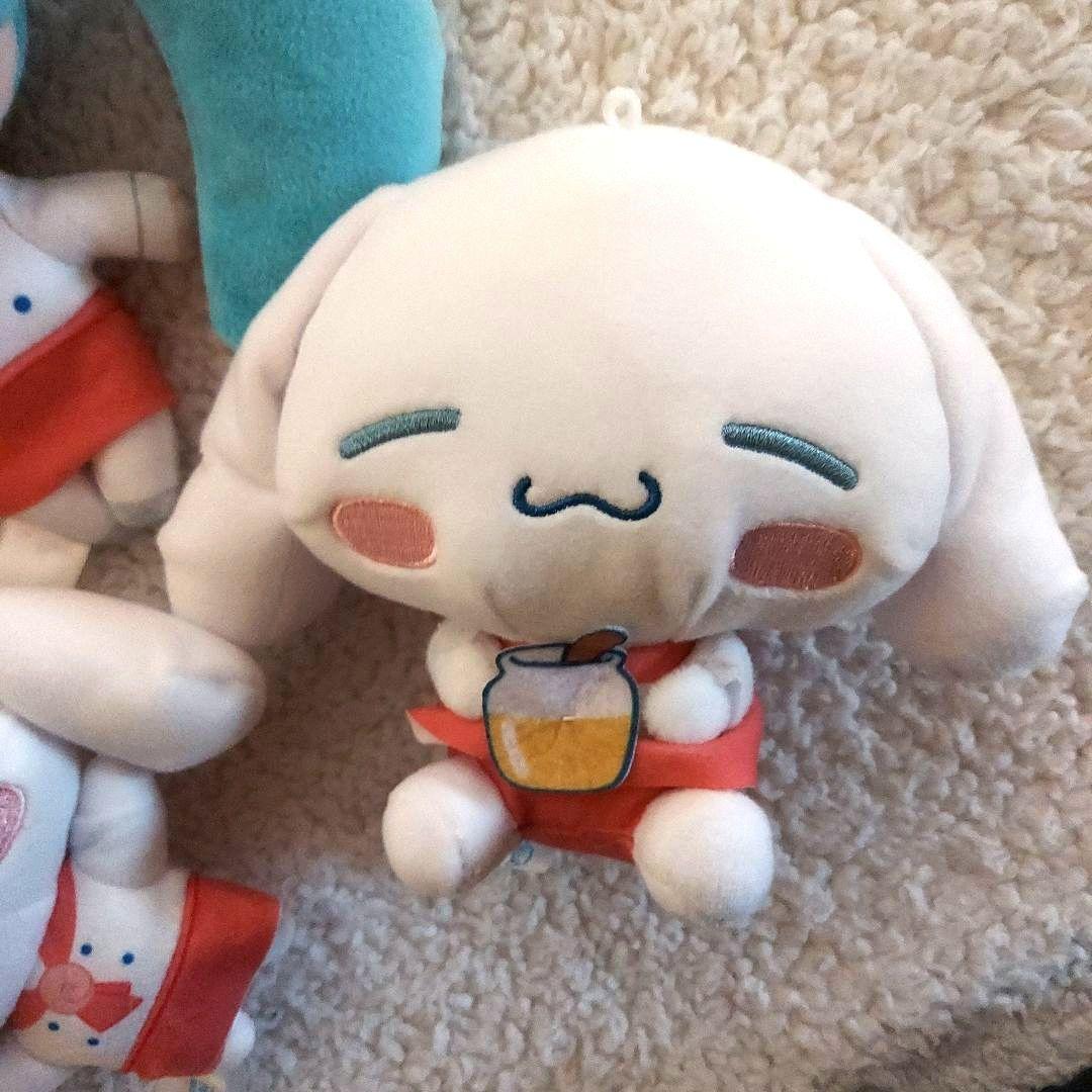 初音ミク×シナモロールミニぬいぐるみVol.5 全３種　コンプリートセット