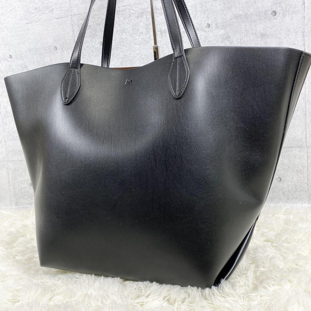 送料無料◆2025新品  美品】&MyuQ アンドミューク トート ヴィーガンレザー LETTE バッグ