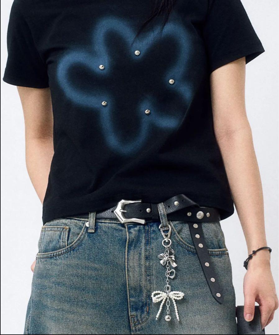 IUGAMAKARAS Studded Bumpy Buckle Belt - メルカリ