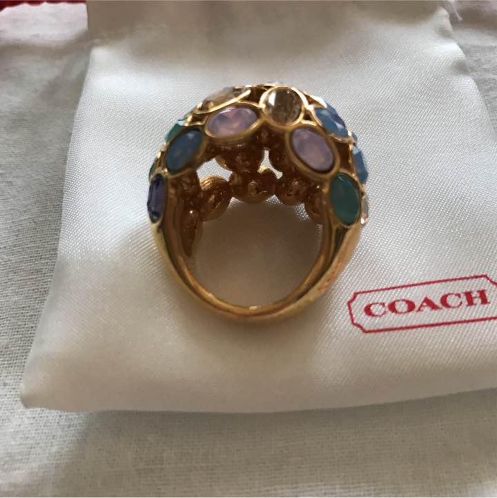 COACH ジュエリー Flower dome ring