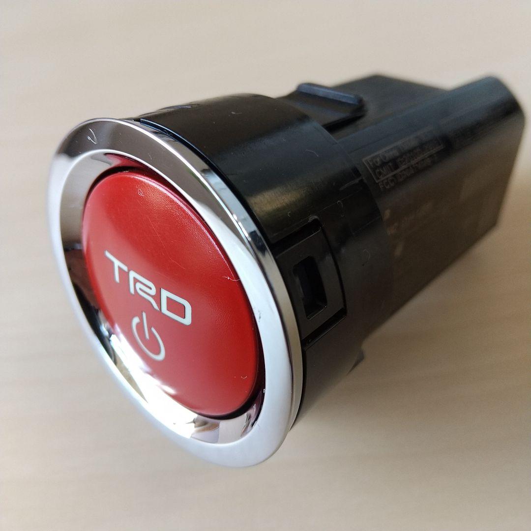 良品 TRDプッシュスタートスイッチ プリウス50系 MS422-00004 美品 TRDプッシュスタートスイッチ プリウス50系 MS422-00004