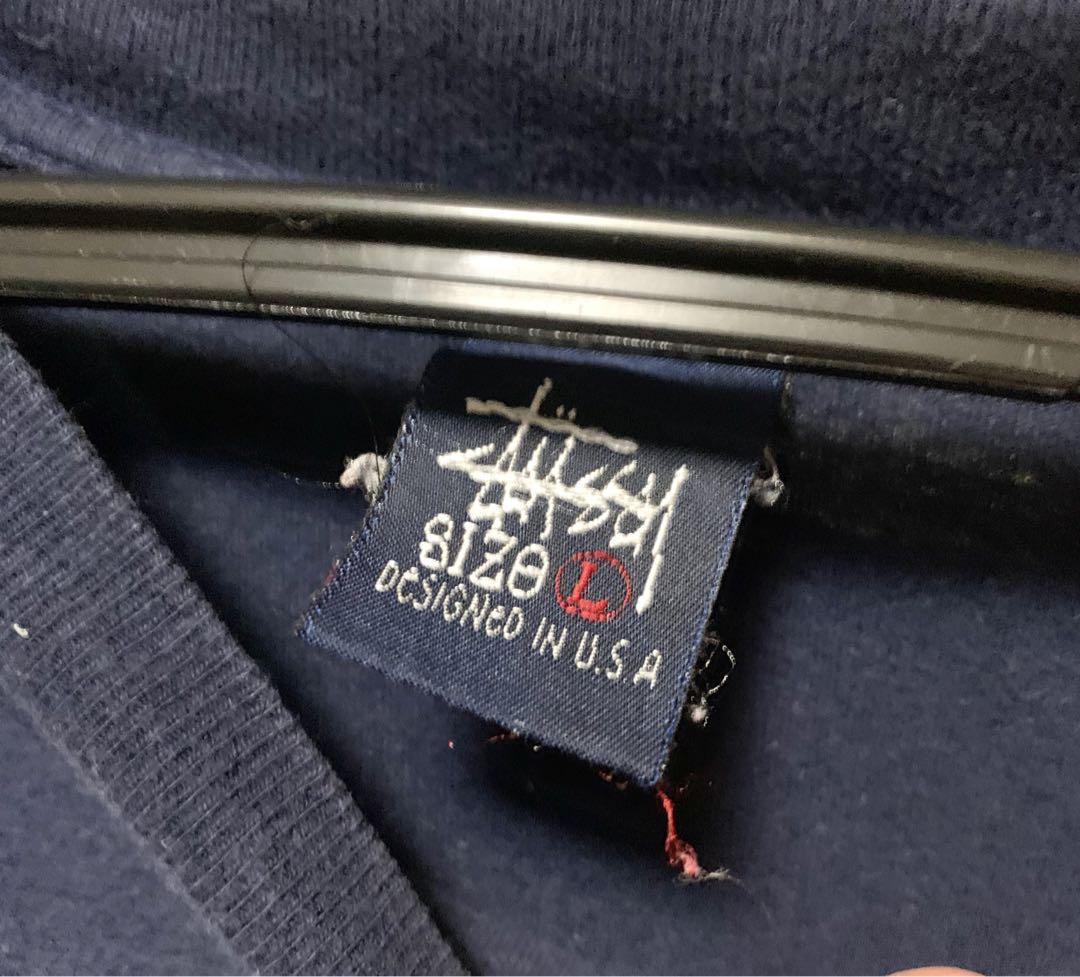 希少 90s stussy  ロンT MADE IN USA