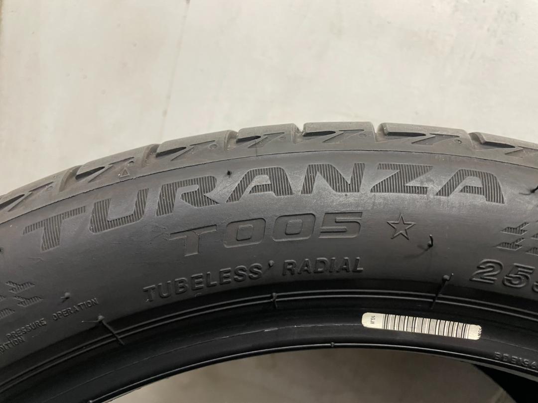 255/40R18 ブリヂストン TURANZA T005A RFT　 2本価格