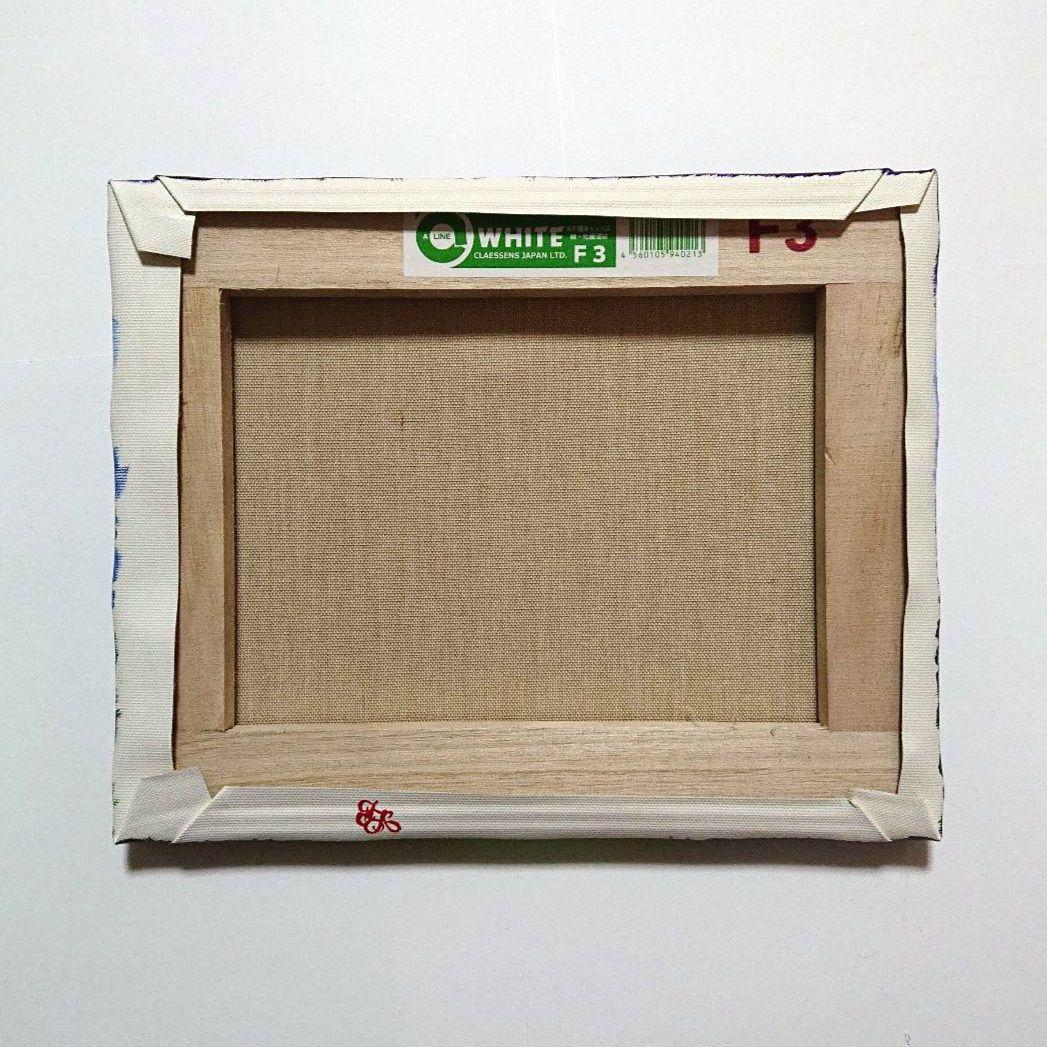 夜明けの藤】アクリル画 F3 風景画 絵画 原画 - メルカリ
