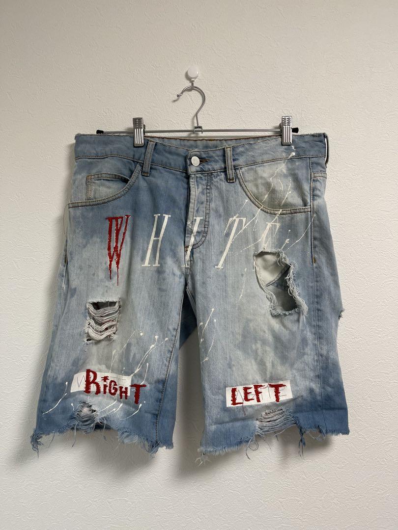 CVTVLIST×Off-White　オーダー品ショートパンツ