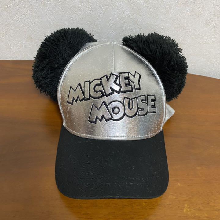 ディズニー ミッキー 卓出 ポンポンキャップ