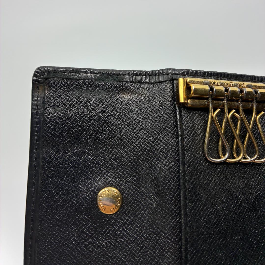 ルイヴィトン LOUIS VUITTON エピ キーケース 黒 ブラック