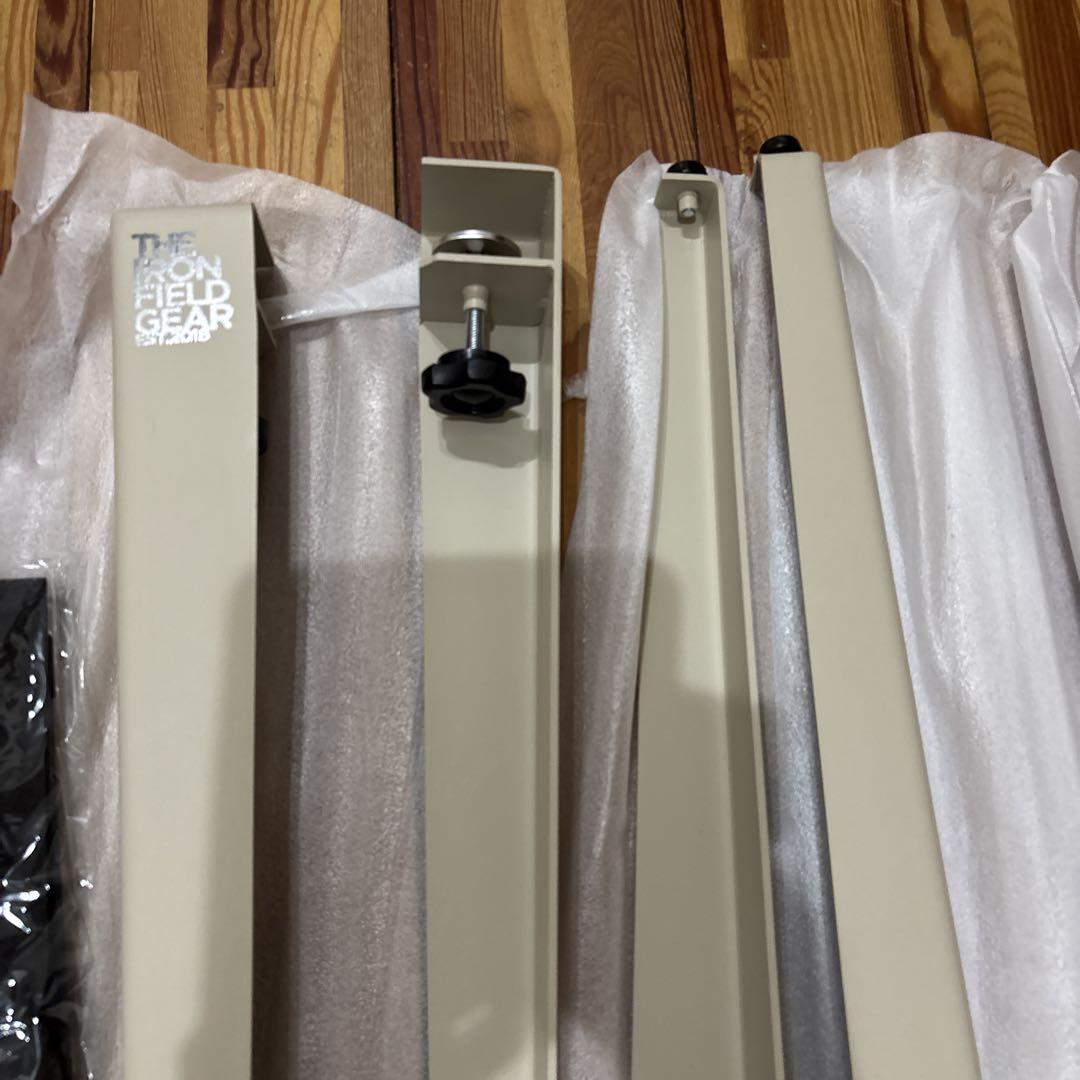 THE IRON FIELD GEAR 鉄の足 L サンドベージュ テーブルの足