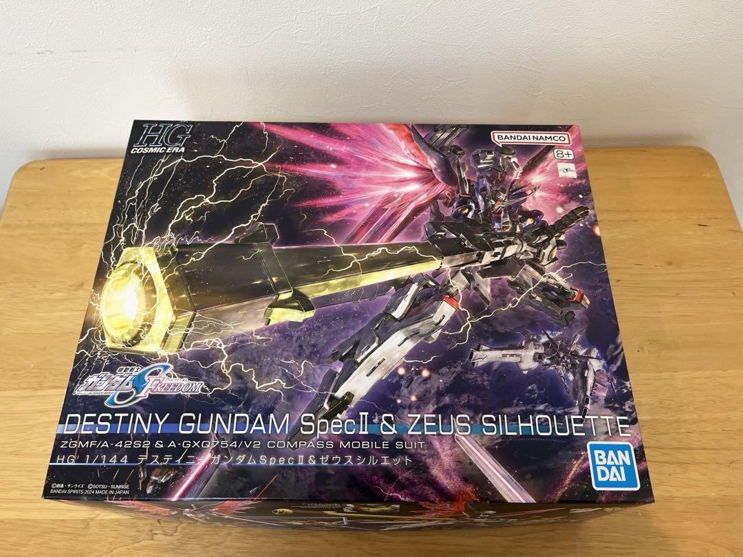 HG 1/144 デスティニーガンダムSpecII&ゼウスシルエット