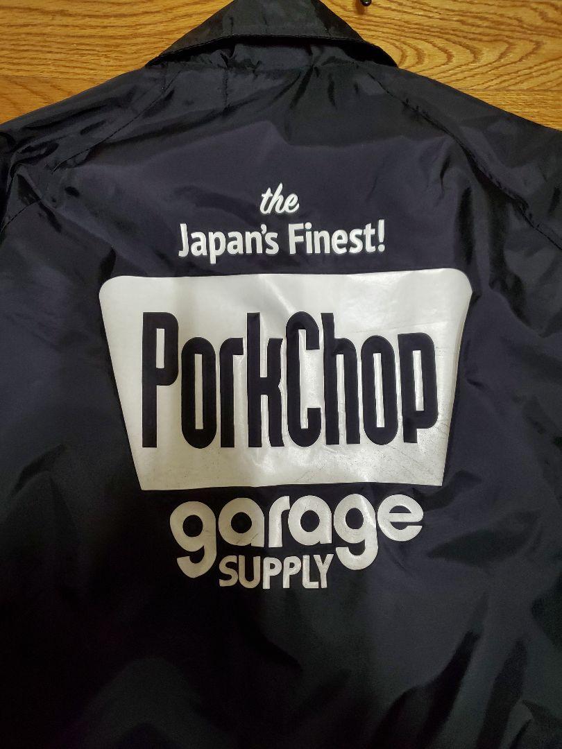 ポークチョップ　PORKCHOP　コーチジャケット　ナイロンジャケット　バイク