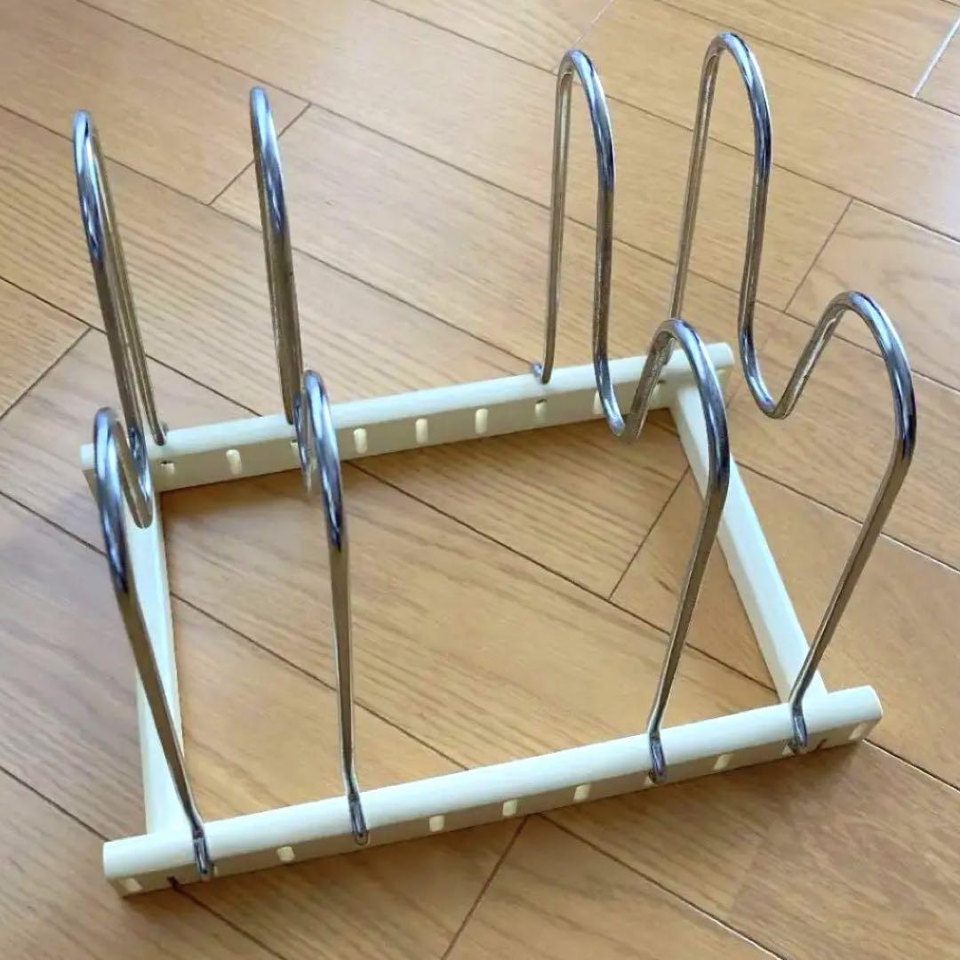 キッチン フライパン フタ 鍋 仕切り 収納 中古
