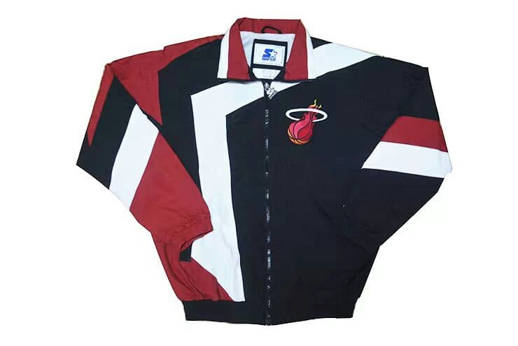 スターター NBA マイアミ ヒート スタジャン ジャケット 2XL 独特の