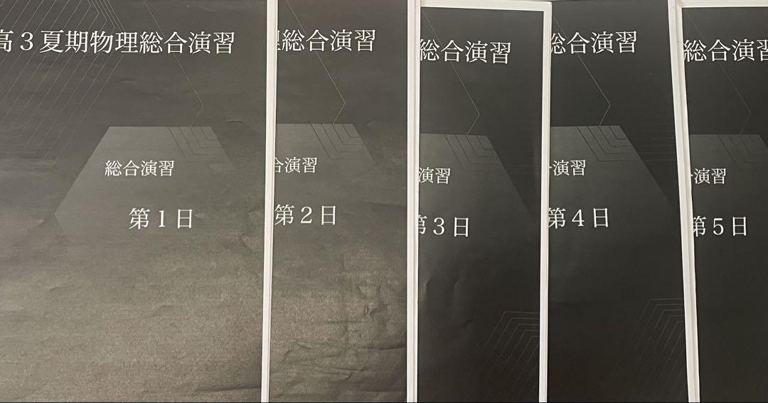 鉄緑会　夏期講習　高3物理総合演習 鉄緑会 夏期講習 高3物理総合演習