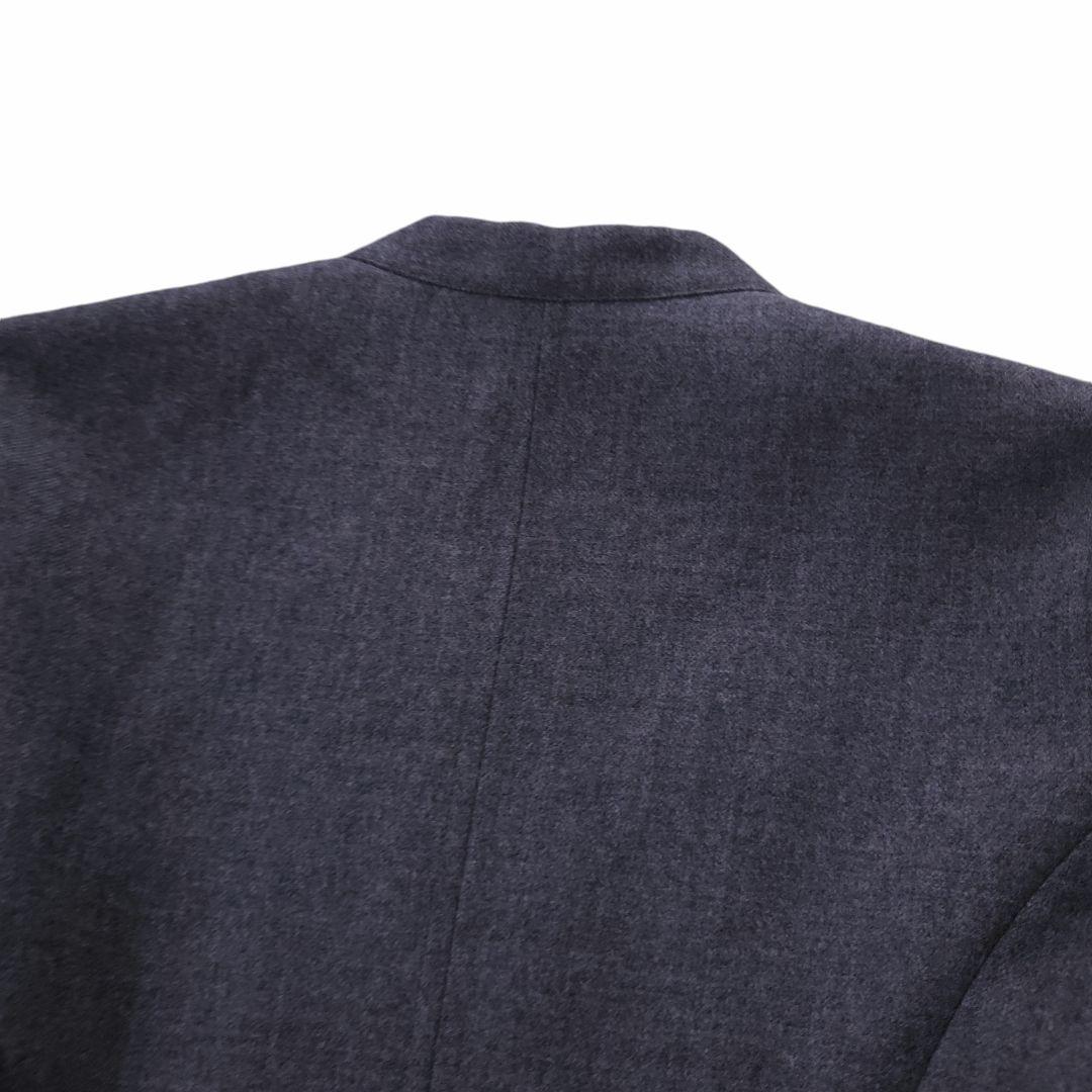 Theory ノーカラージャケット ボタンレス ダークグレー S~M 極美品