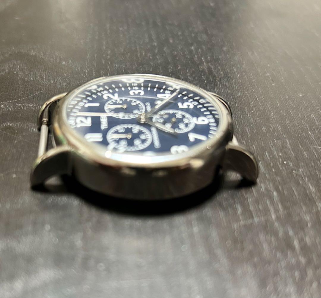【魔神ブー】TIMEX ウィークエンダー クロノグラフ レザーベルト