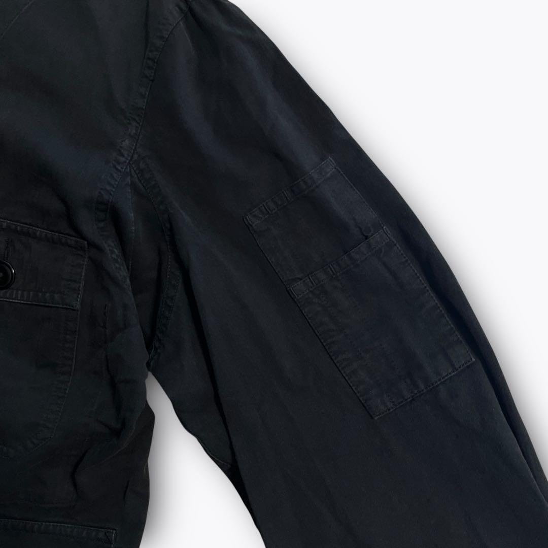 RRL サマーフライトジャケット RRL ヘリンボーンツイル サマーフライトジャケット ブラック