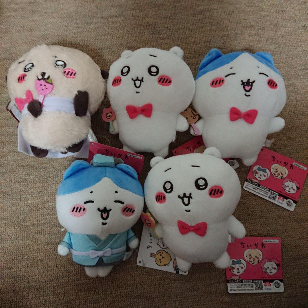 ちいかわ　ぬいぐるみ　6点セット ちいかわ ぬいぐるみ 6点セット - その他アウトレット セール 通販