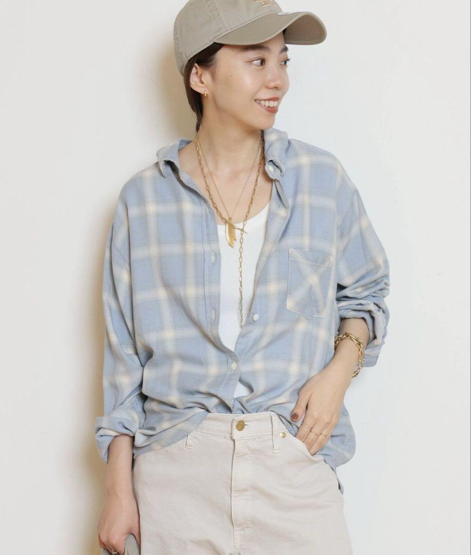レミレリーフ　RAYON チェックシャツ （2）