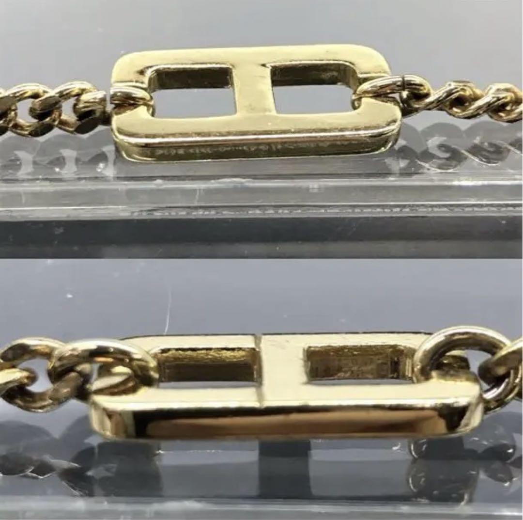 AS8022 Christian Dior CDロゴ 喜平ネックレス