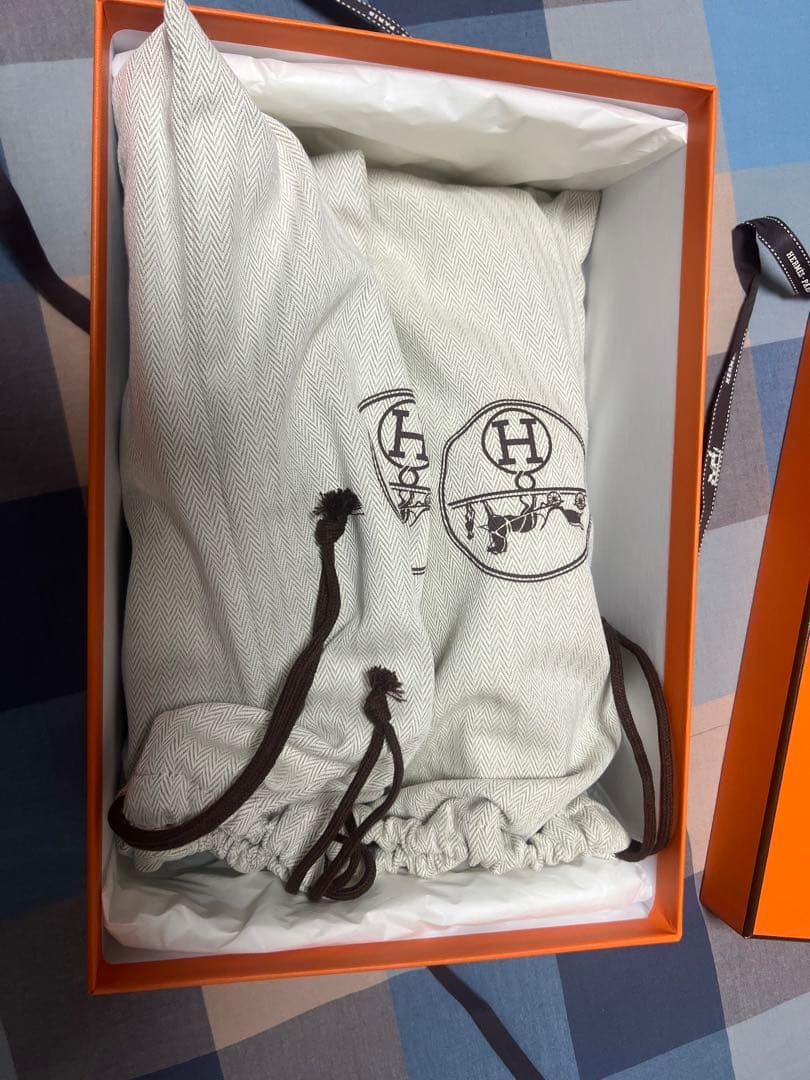 エルメス ローファー 黒 レザー