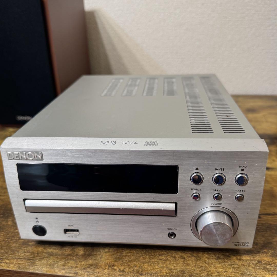 驚きの安さ RCD-M39 DENON 中古 MP3/WMA対応スピーカーシステム メルカリ - ラジオ・コンポ