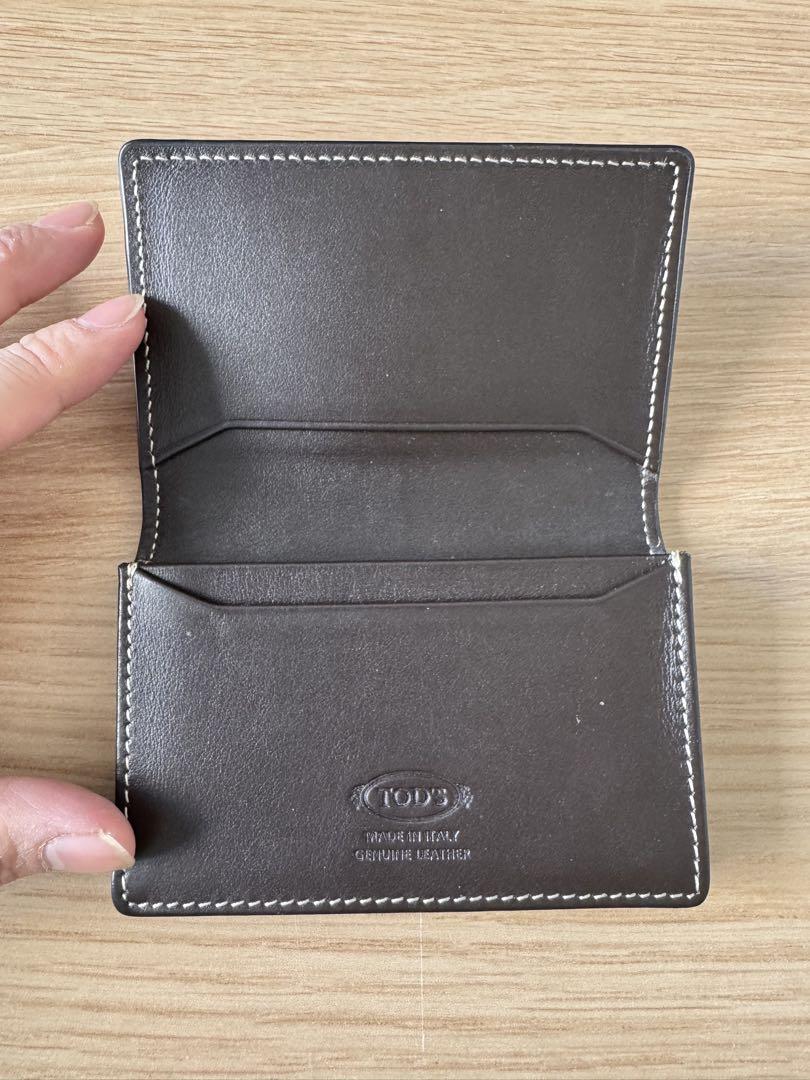 Tod’s 名刺入れ　ブラウン