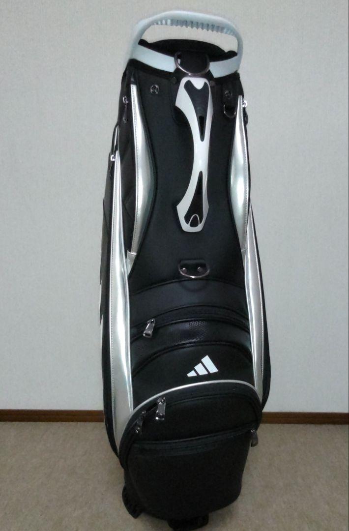 ◆ 今晩だけセール 超美品 キャディバッグ アディダス 9.5インチ ブラック