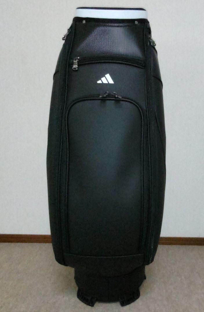 ◆ 今晩だけセール 超美品 キャディバッグ アディダス 9.5インチ ブラック