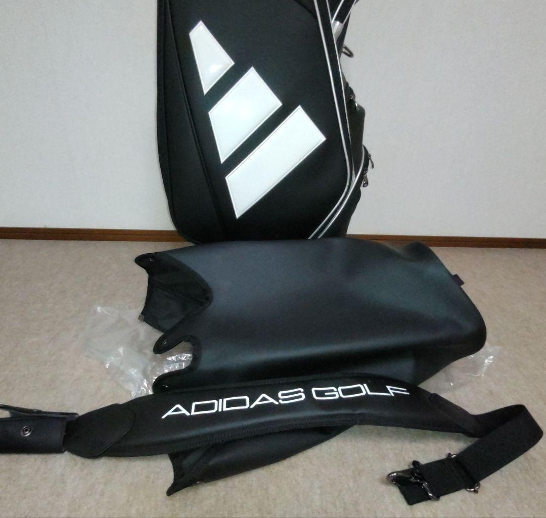 【高い素材】 ◇ 今晩だけセール 超美品 キャディバッグ アディダス 9.5インチ ゴルフバッグ・キャディバッグ