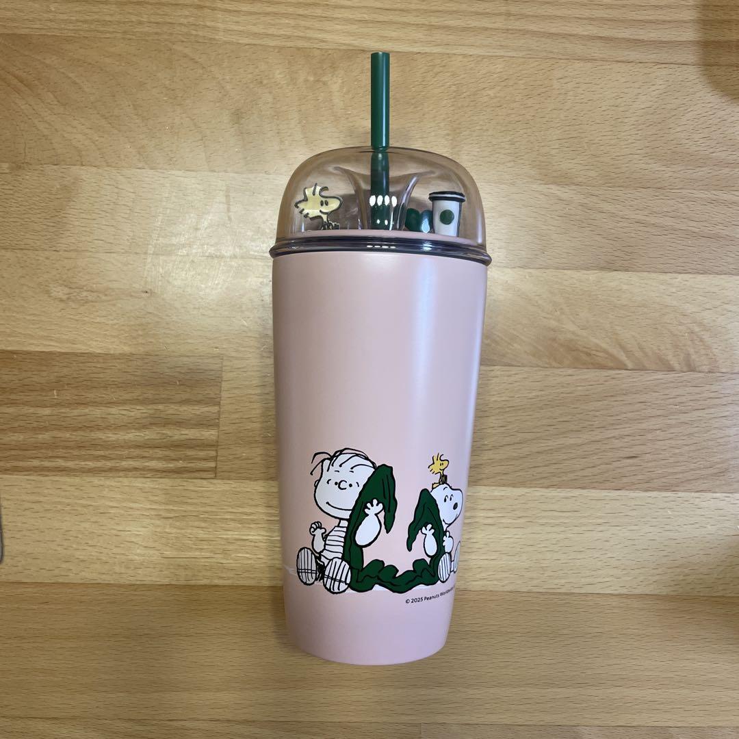 スターバックス スヌーピーコラボ ステンレスコールドカップタンブラー 473ml