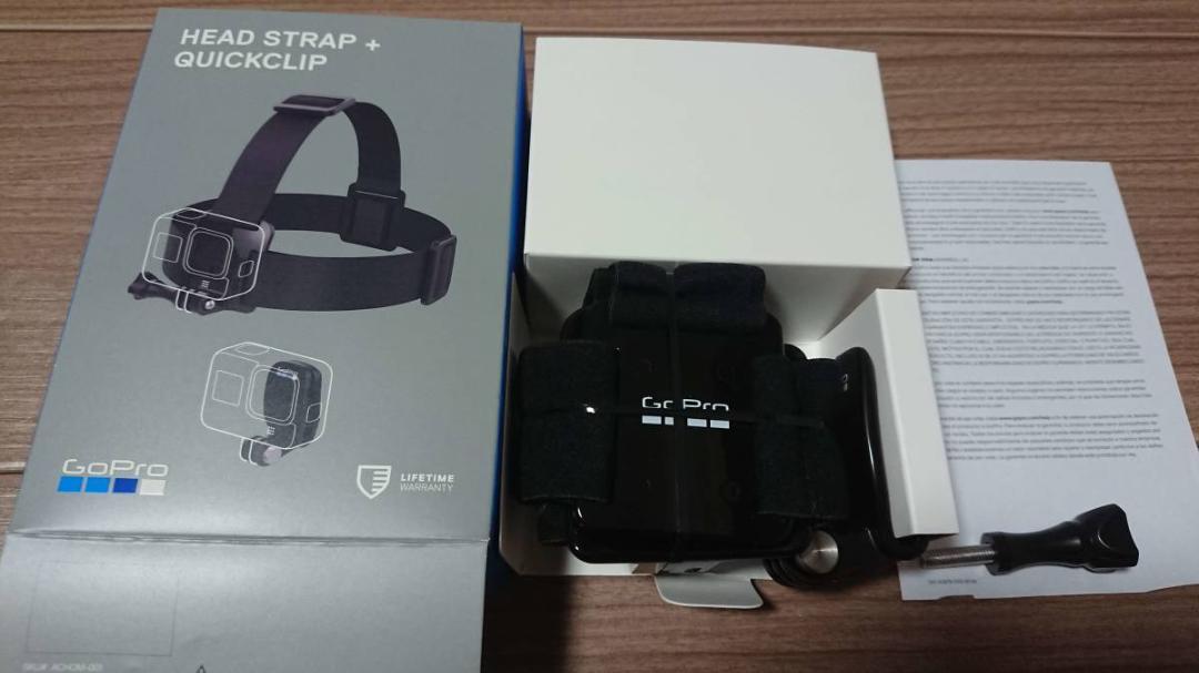 Gopro 9 Quickclip スイベル式マウントとヘッド ストラップ 早割クーポン スイベル式マウントとヘッド