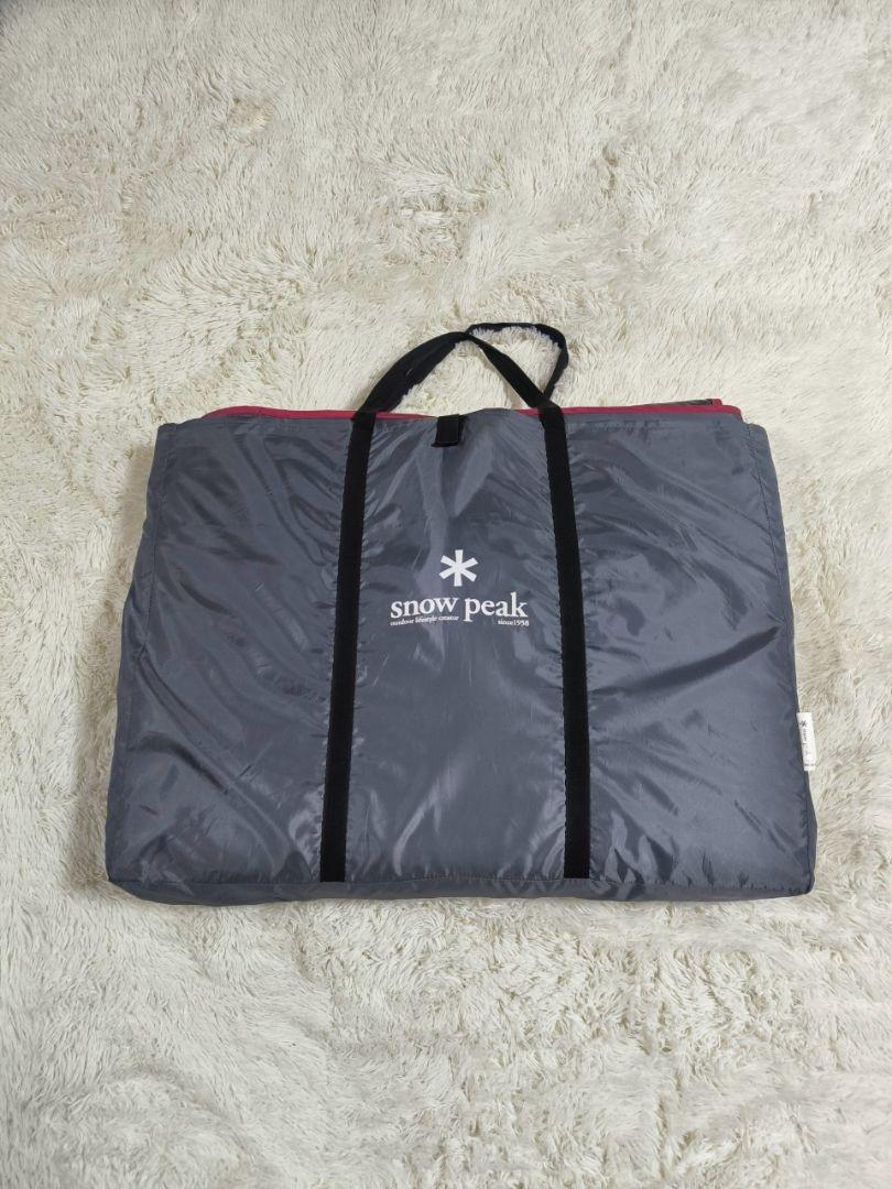 【美品】リビングシェル　インナーマット TM-130　　 テント用 スノーピーク(snow peak) リビングシェル フロアマットハーフ TM