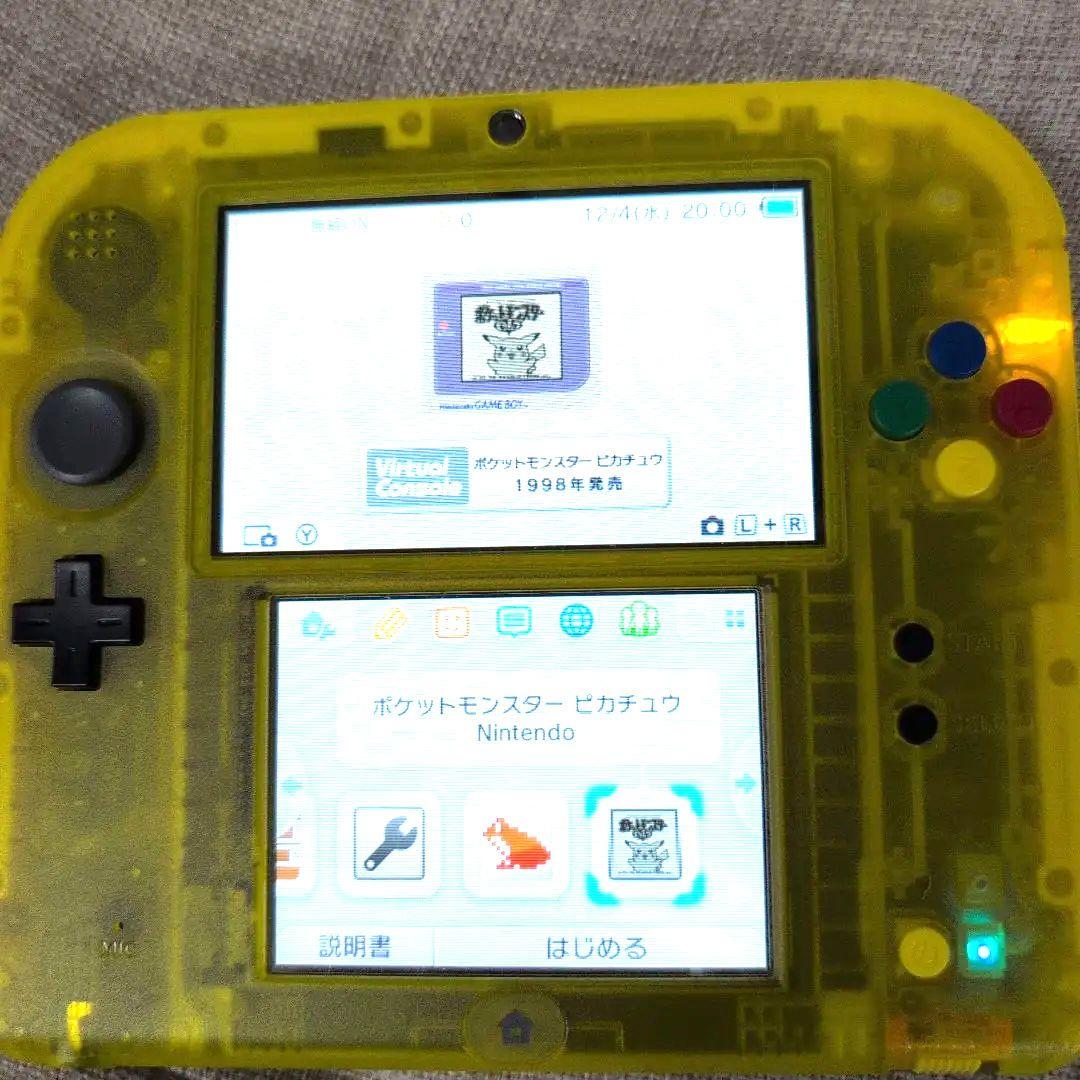 インドア様専用 Nintendo 2DS クリアイエロー ポケモンセット