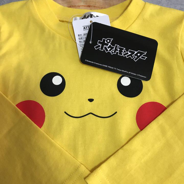 しまむら ポケモン 服 ピカチュウなりきりトップス 薄手トップス サイズ90cm メルカリ
