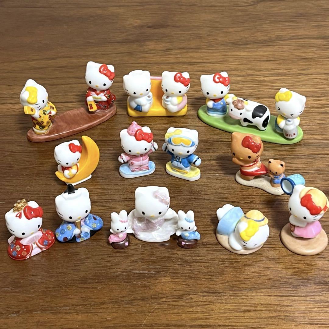 サンリオ キティ 陶器製 人形 2003年製 - メルカリ