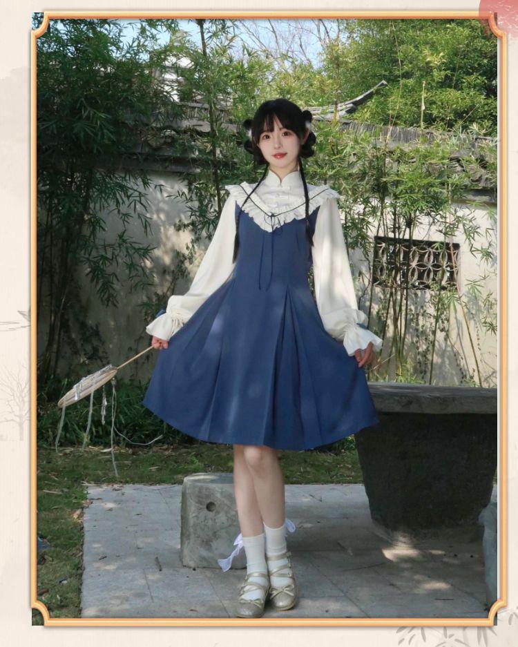 栀】LO1018 LoLita オリジナル 洋服 ロリータ ワンピース