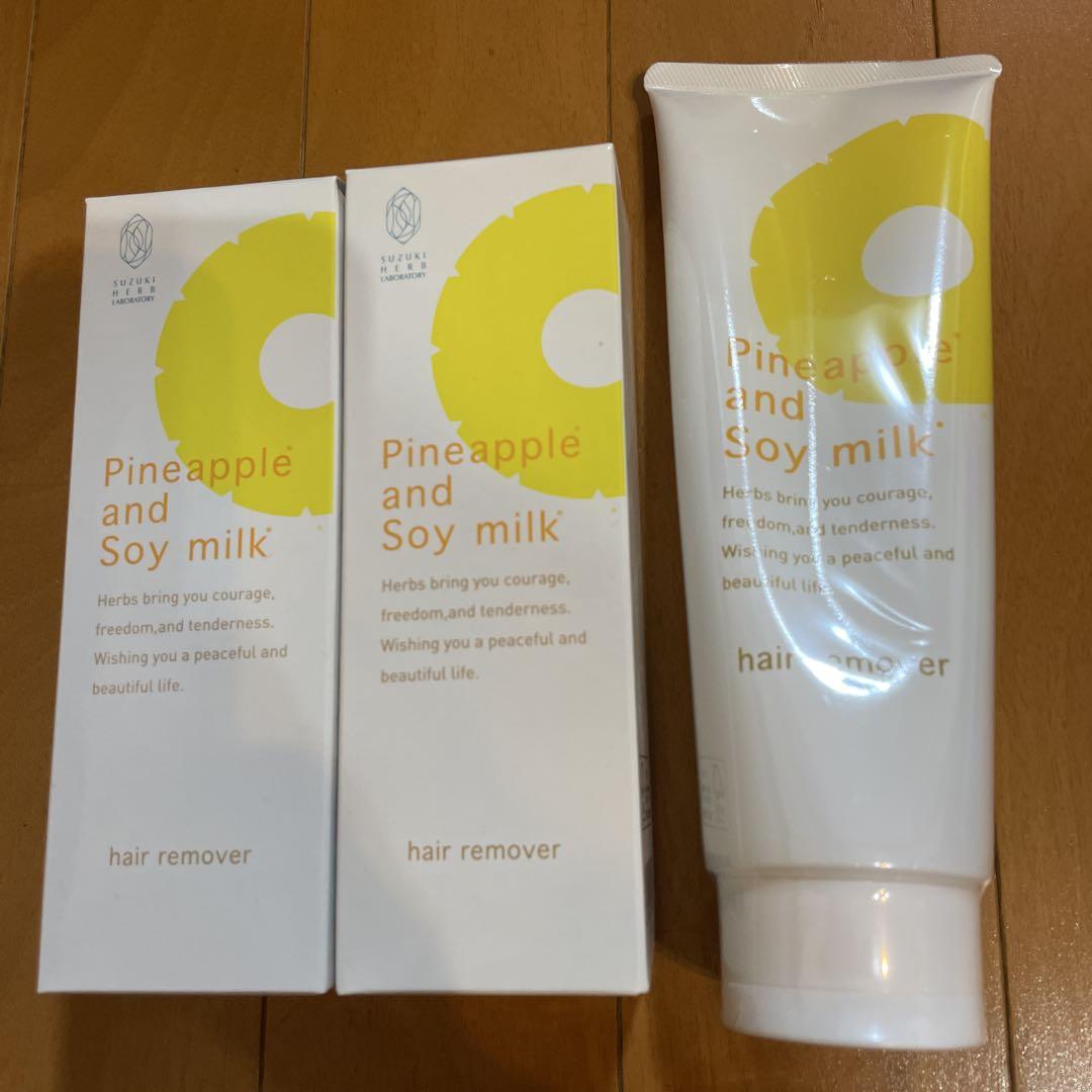 Pineapple and Soy milk 脱毛クリーム Amazon.co.jp: パイナップル豆乳除毛クリーム230g＆パイナップル