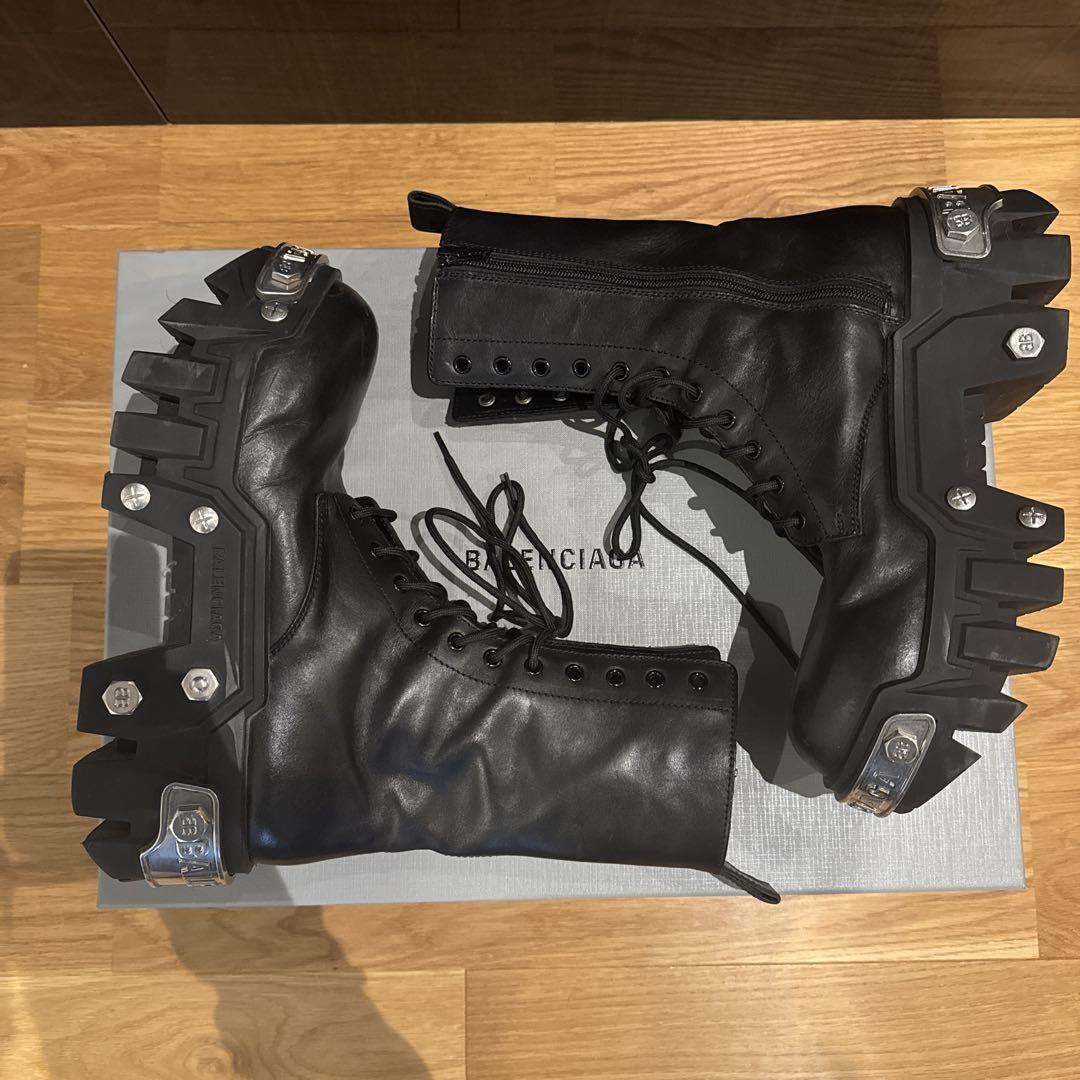 靴 Balenciaga Bulldozer lace up boots 42
