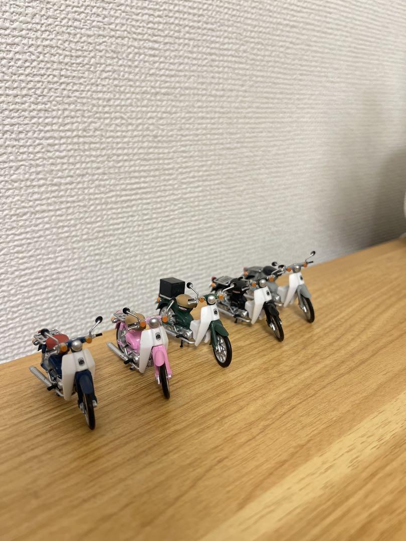 スーパーカブ　ガチャガチャ　5台セット　廃盤品