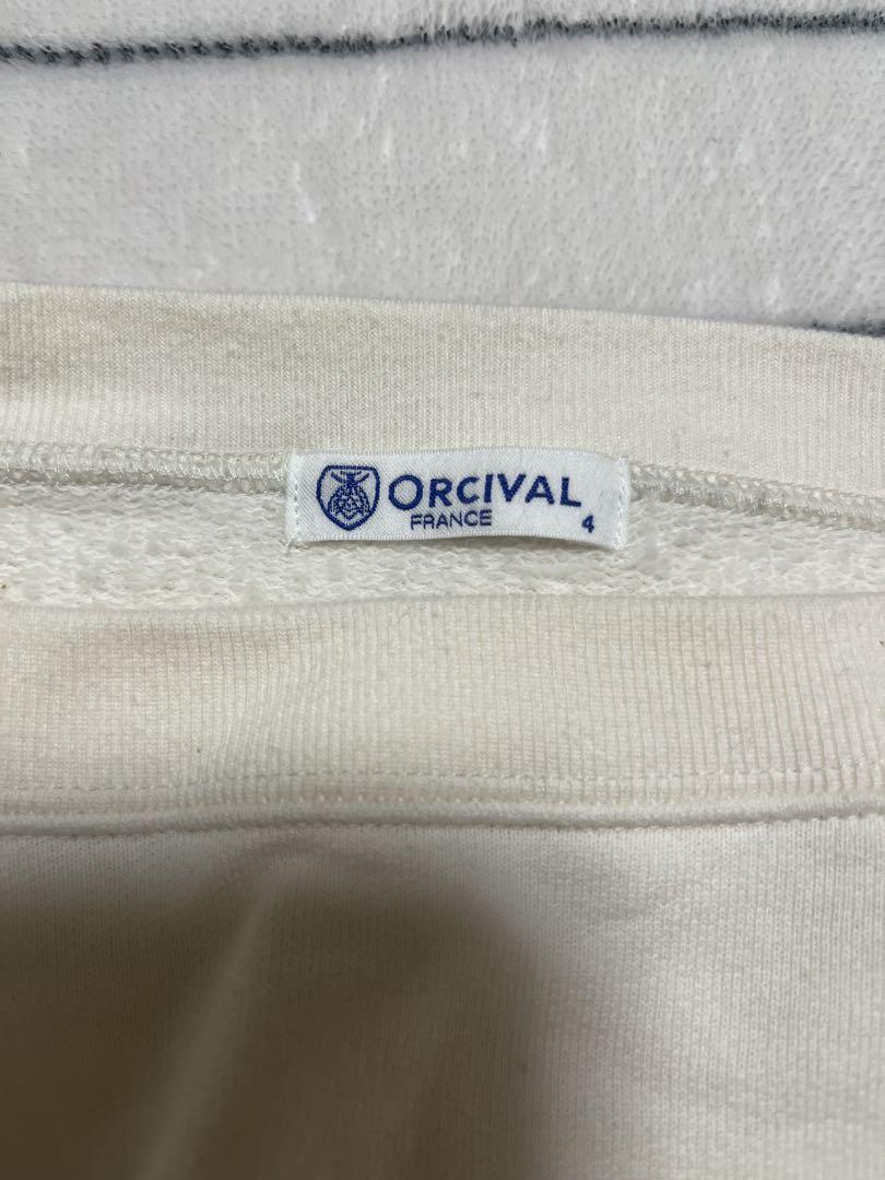 ORCIVAL ミニフレンチテリーボートネック・ラグランスリーブスウェット