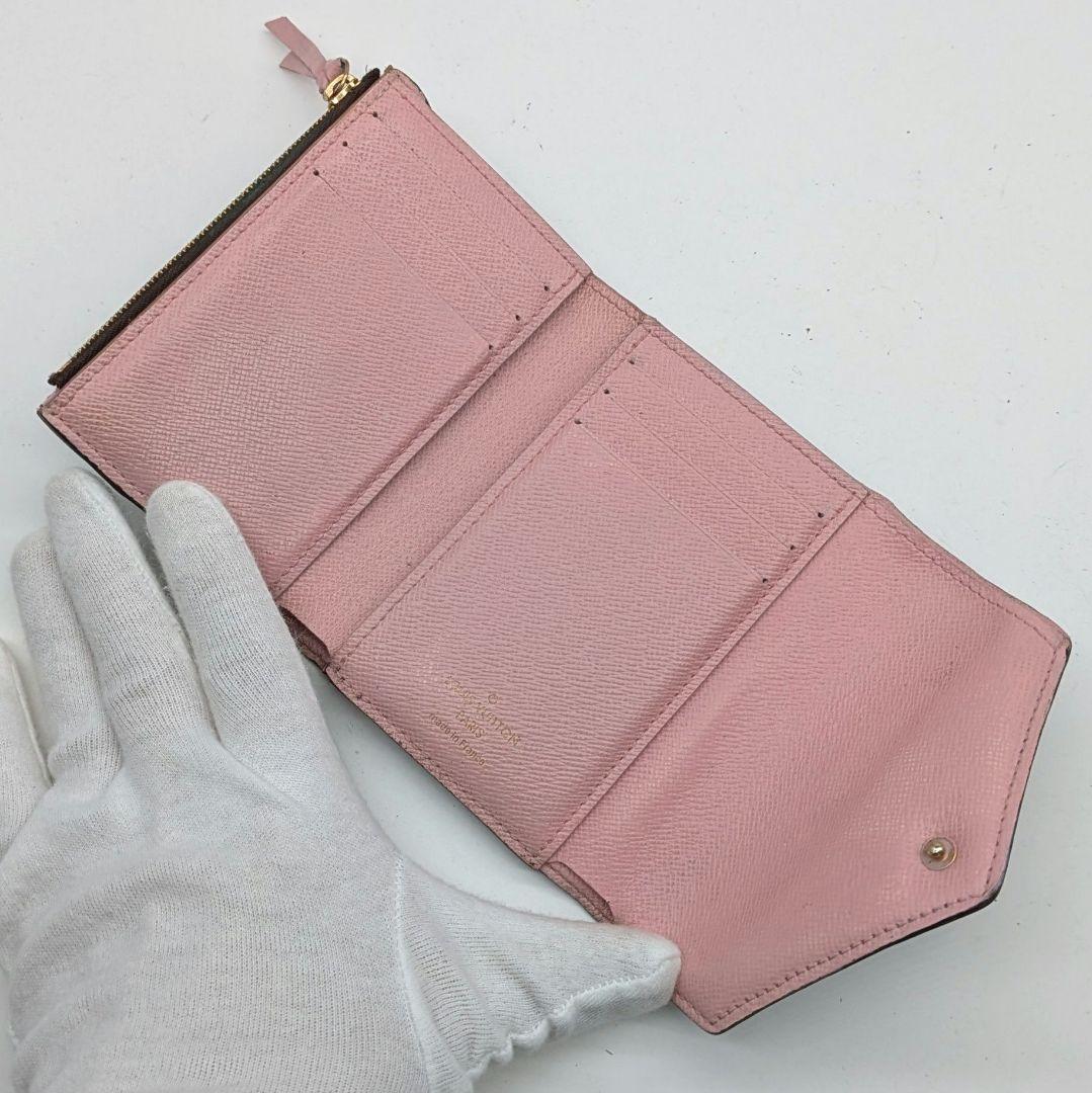 ルイヴィトン ポルトフォイユ ゾエ モノグラム コンパクト 財布