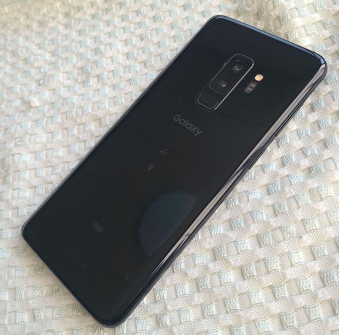 GalaxyS9+ ミッドナイトブラック SIMフリー ロック解除済み au