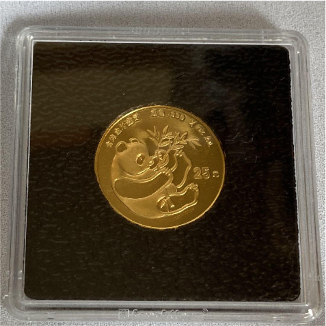 パンダ金貨1/4オンス1984