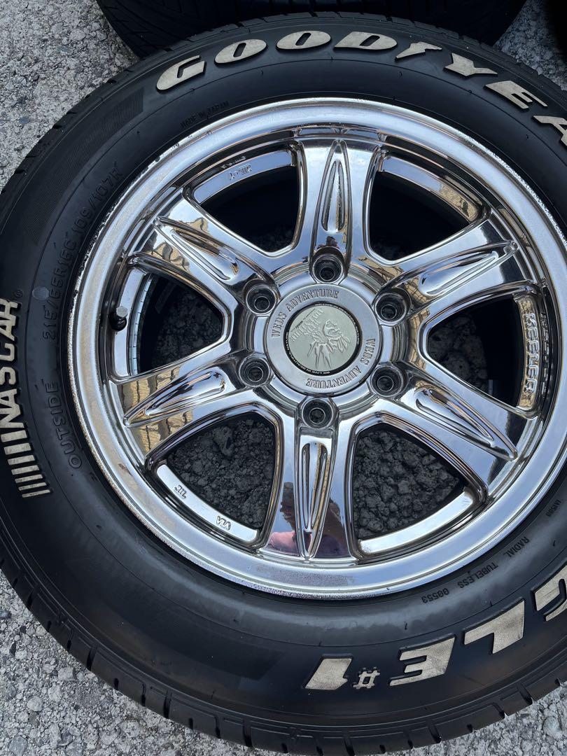 【ひー】アドベンチャー　ハイエース、キャラバンなど　215/65R16 ナ
