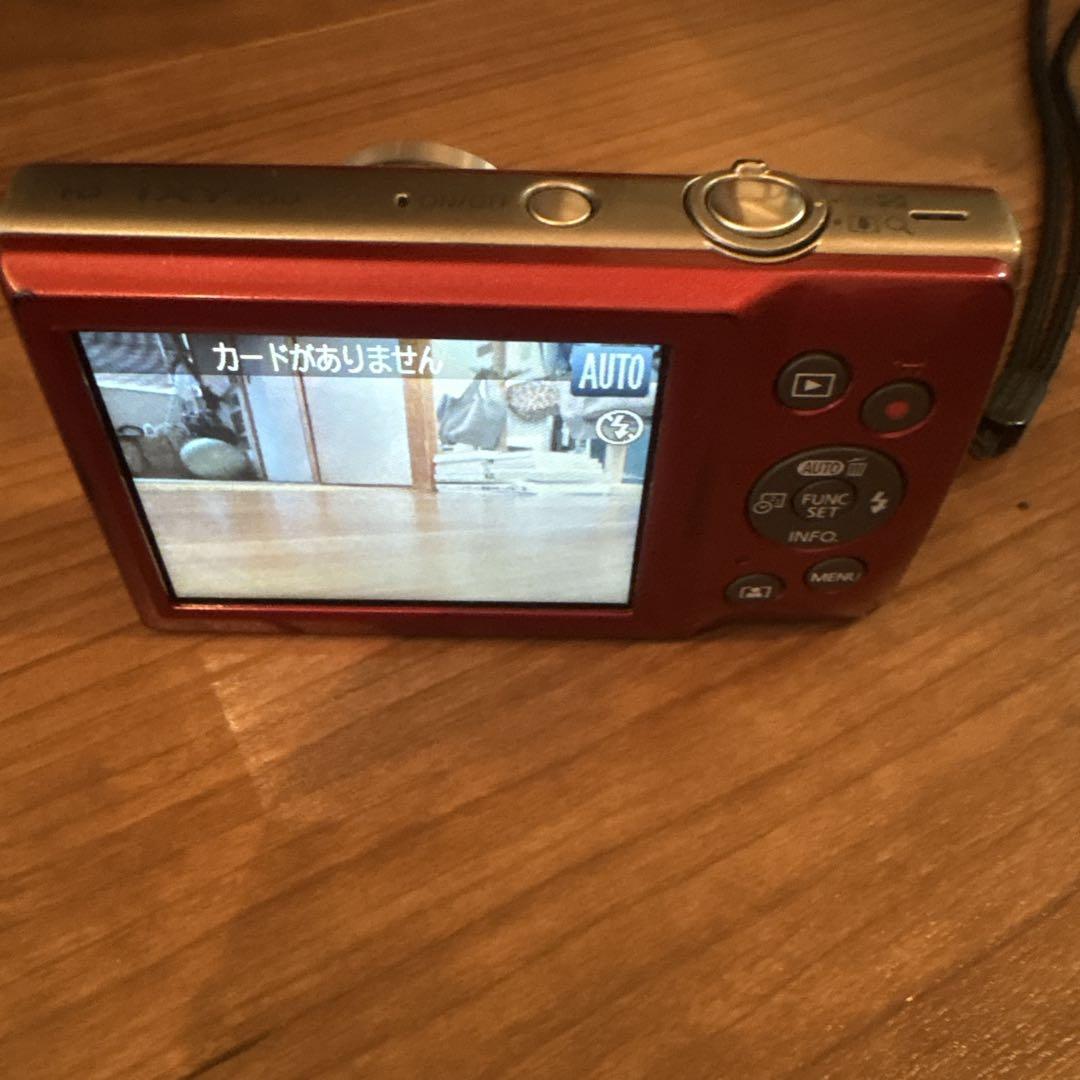 【Lorret】　Canon IXY 200レッドコンパクトデジタルカメラ