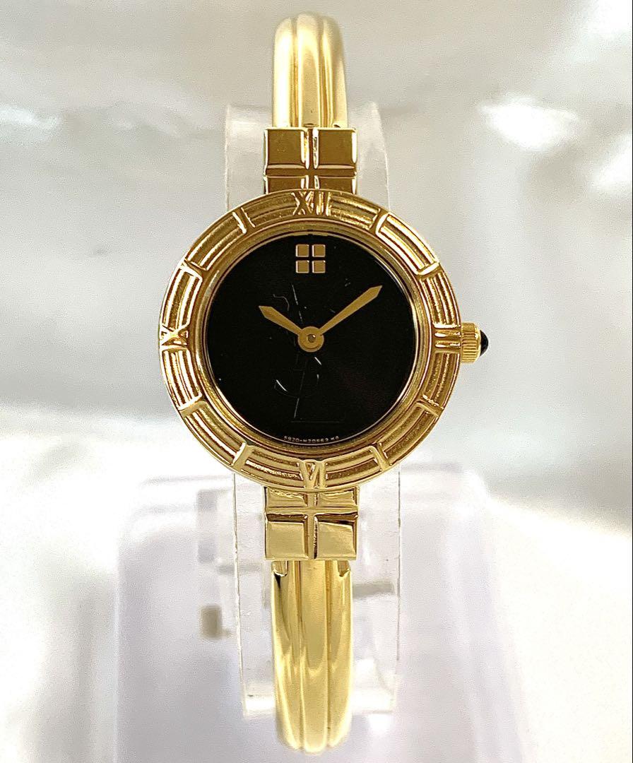 ★イヴサンローラン 腕時計 レディース ゴールド YSL 美品★
