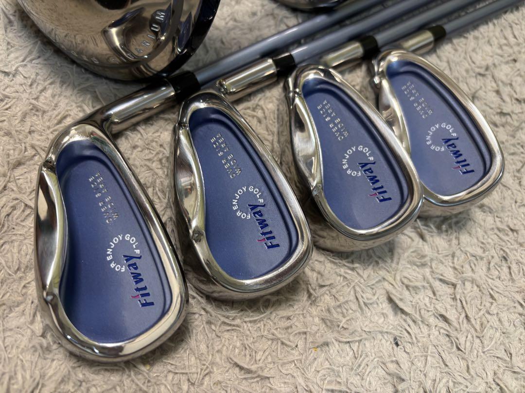 fitway フィットウェイ レディースゴルフクラブ6本セット