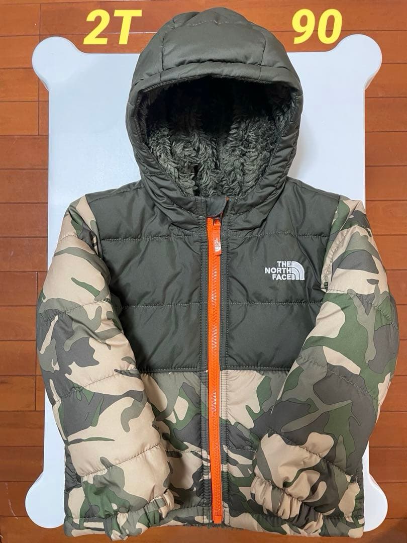 THE NORTH FACE ボアダウンコート リバーシブル 2T 90cm90cm THE NORTH FACE